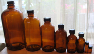 1/16 oz Amber Vial with cap